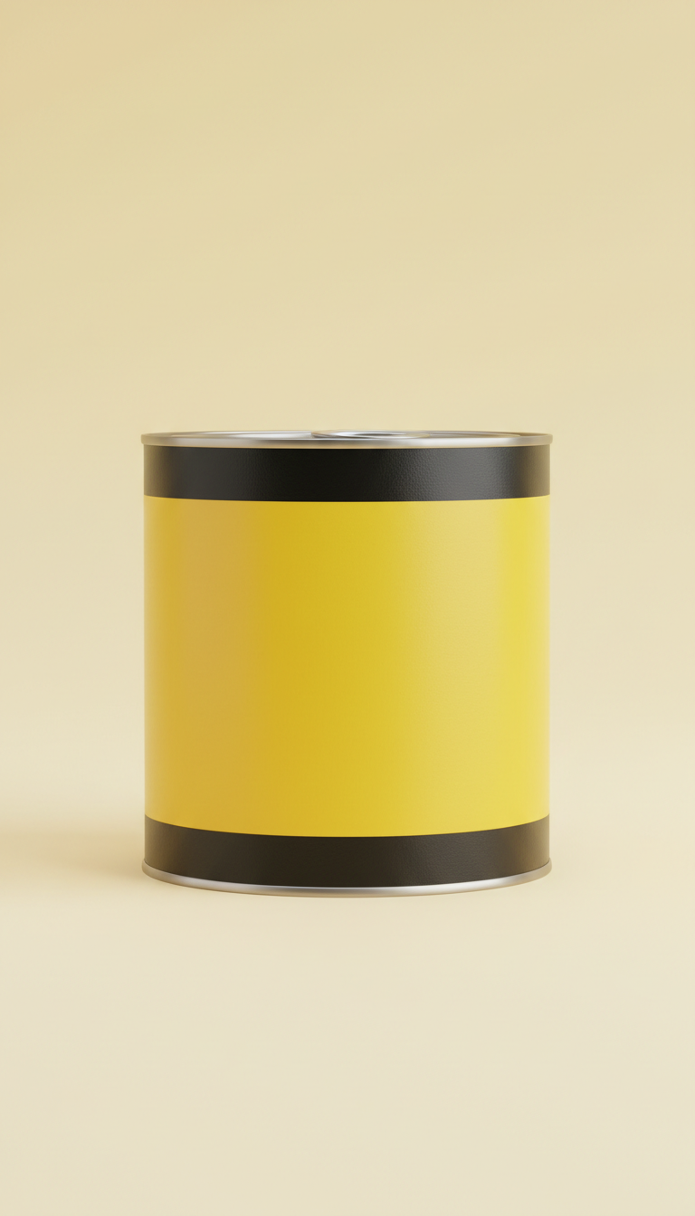 Signature Grizzly Yellow Paint Can
